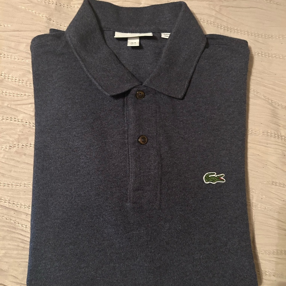 Lacoste Men’s Classic Fit Polo Charcoal